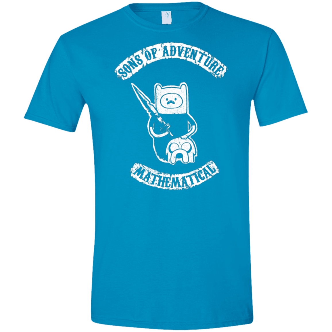 T-Shirts Sapphire / S Sons of Adventure Men's Semi-Fitted Softstyle