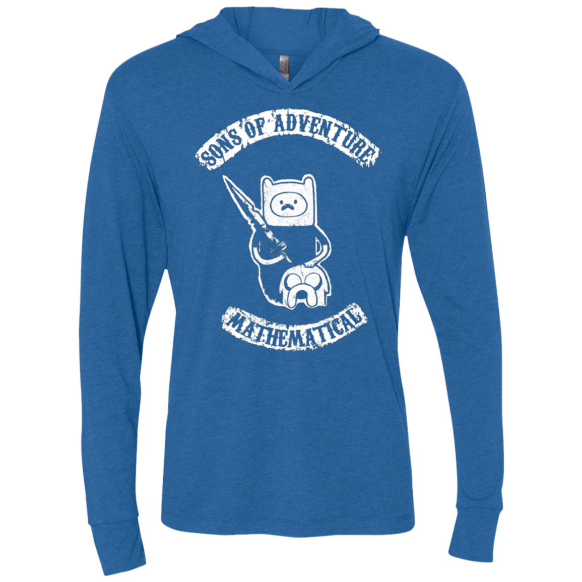 T-Shirts Vintage Royal / X-Small Sons of Adventure Triblend Long Sleeve Hoodie Tee