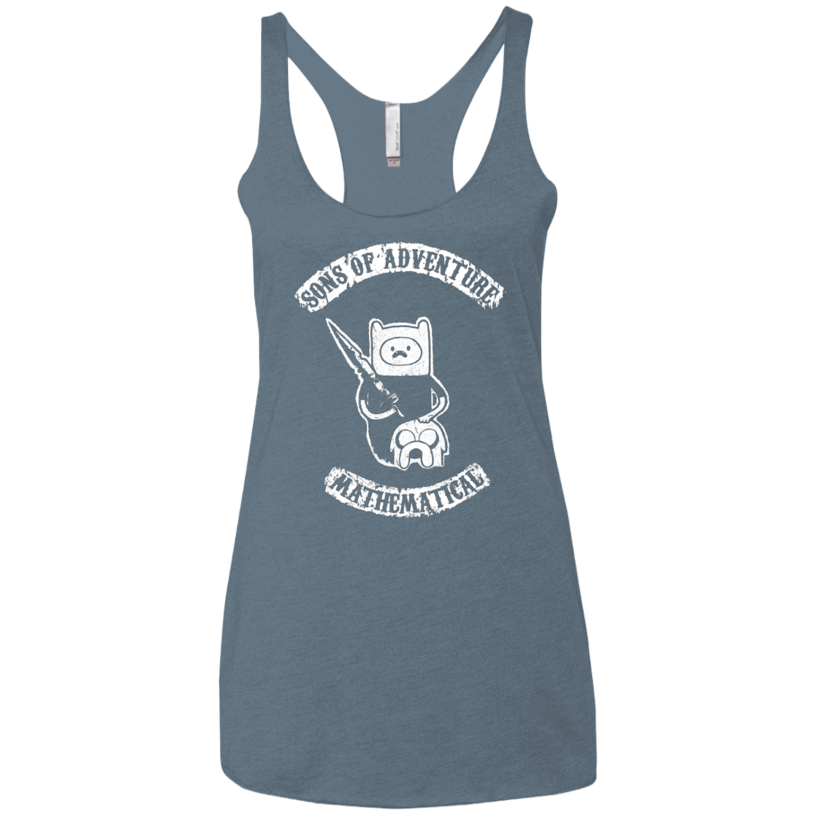 T-Shirts Indigo / X-Small Sons of Adventure Women's Triblend Racerback Tank