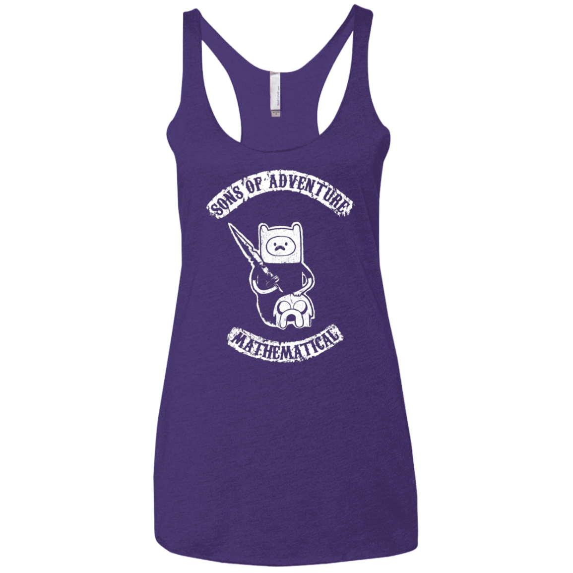 T-Shirts Purple Rush / X-Small Sons of Adventure Women's Triblend Racerback Tank