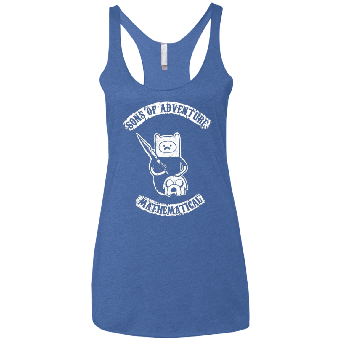 T-Shirts Vintage Royal / X-Small Sons of Adventure Women's Triblend Racerback Tank