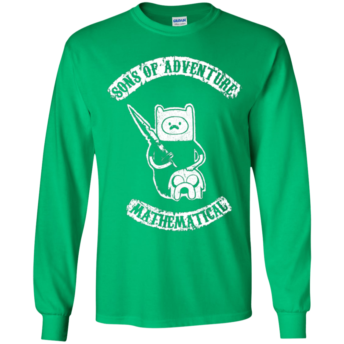 T-Shirts Irish Green / YS Sons of Adventure Youth Long Sleeve T-Shirt
