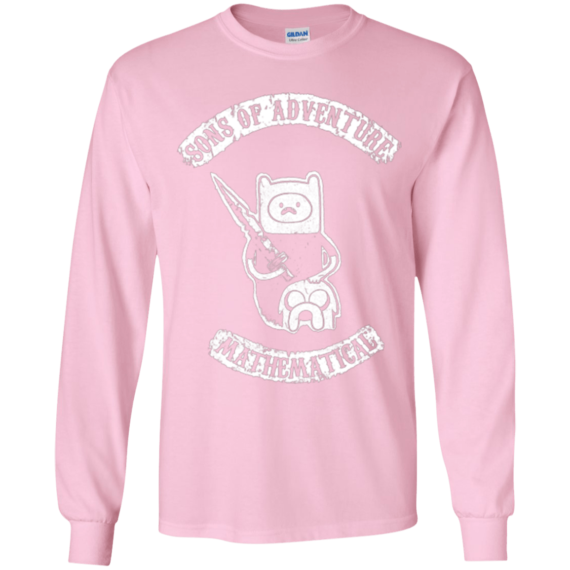 T-Shirts Light Pink / YS Sons of Adventure Youth Long Sleeve T-Shirt