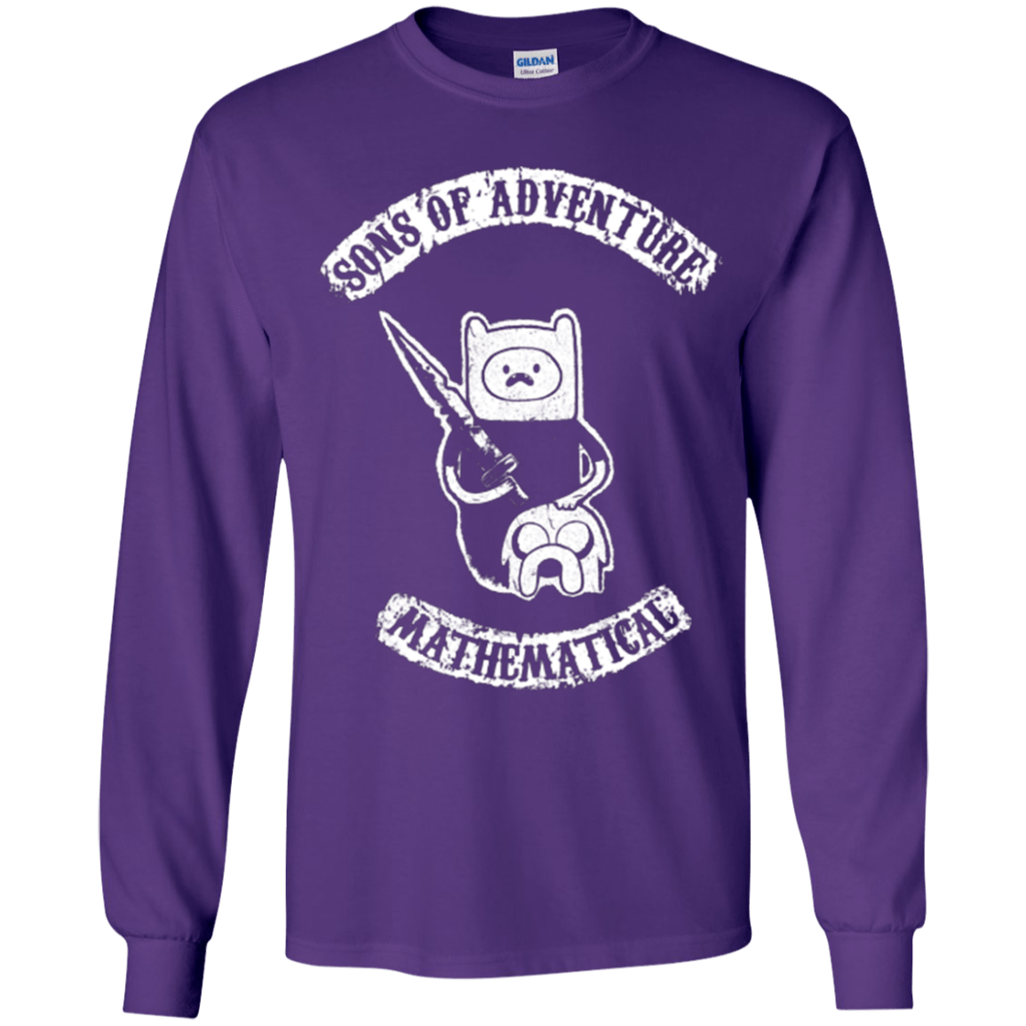 T-Shirts Purple / YS Sons of Adventure Youth Long Sleeve T-Shirt