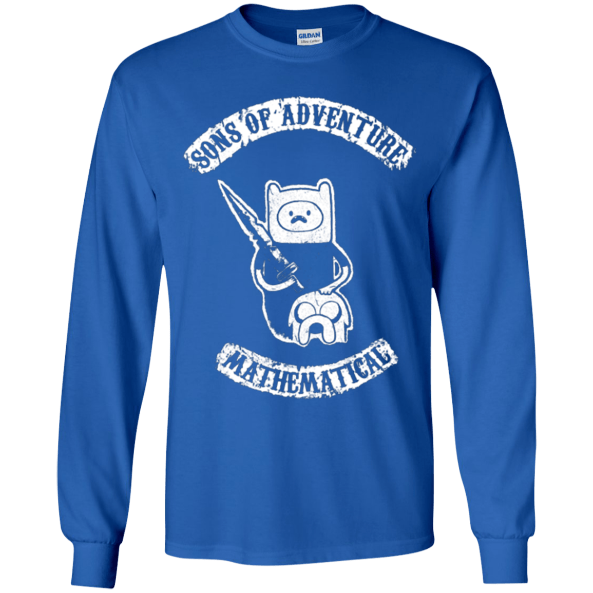 T-Shirts Royal / YS Sons of Adventure Youth Long Sleeve T-Shirt