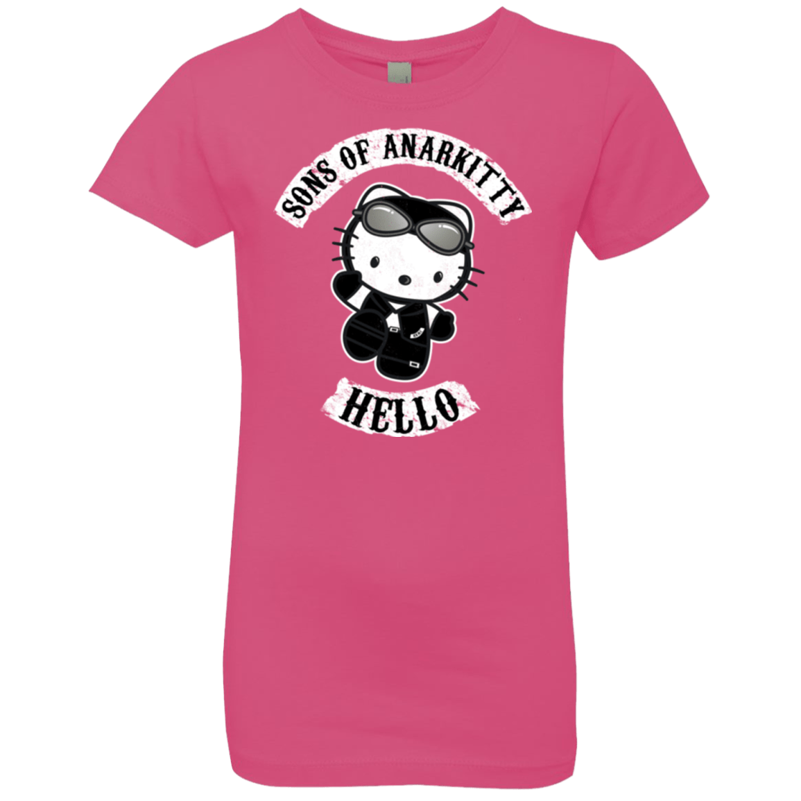 T-Shirts Hot Pink / YXS Sons of Anarkitty Girls Premium T-Shirt