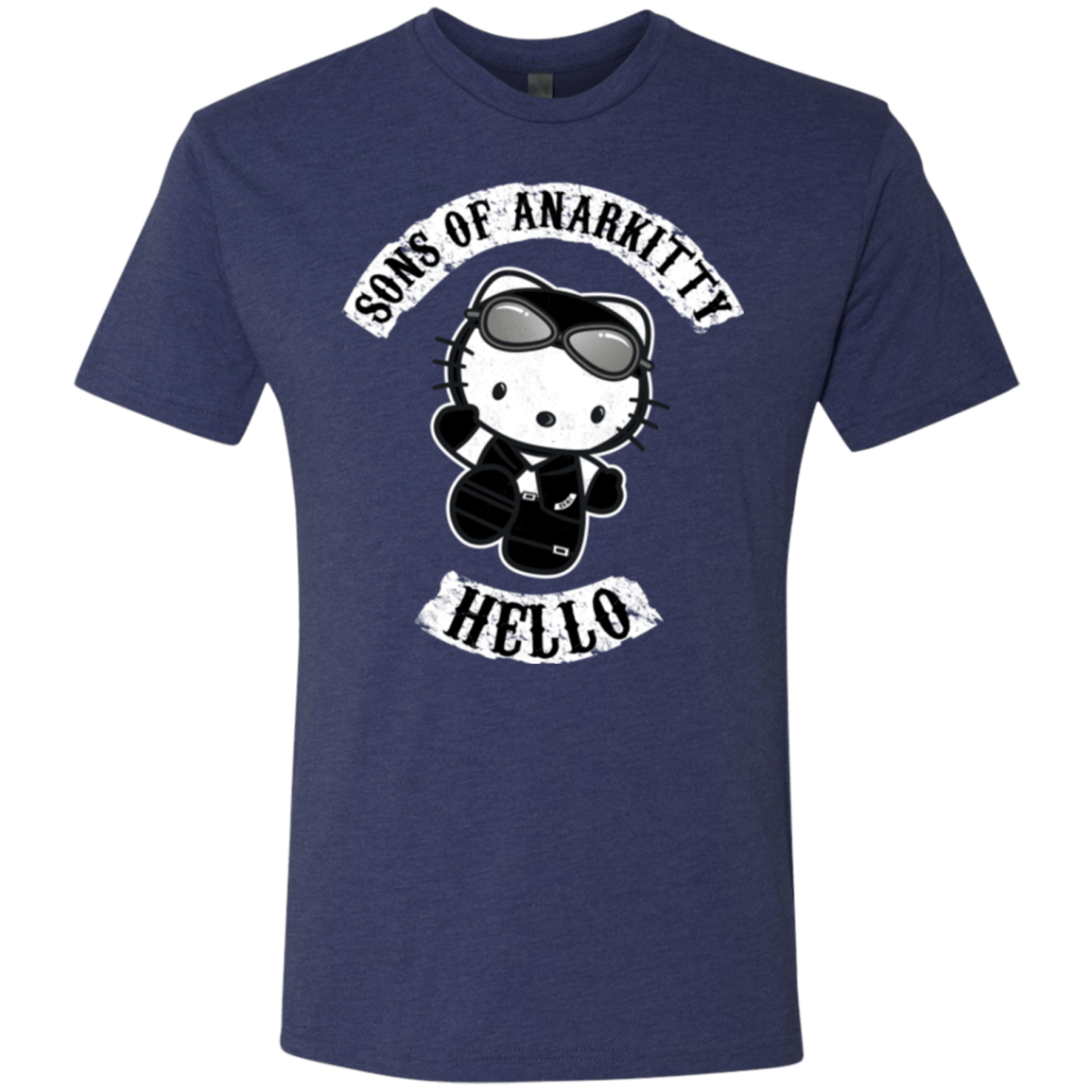 T-Shirts Vintage Navy / Small Sons of Anarkitty Men's Triblend T-Shirt