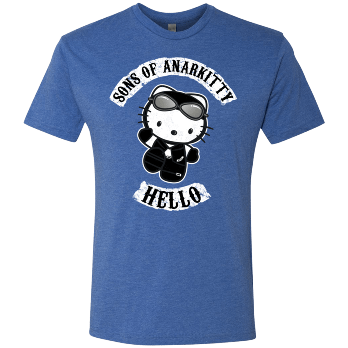 T-Shirts Vintage Royal / Small Sons of Anarkitty Men's Triblend T-Shirt