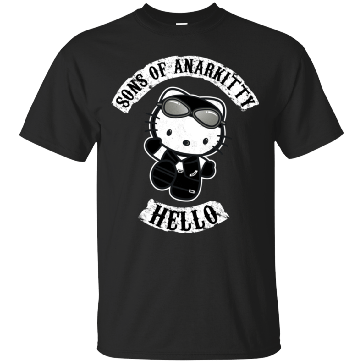 T-Shirts Black / Small Sons of Anarkitty T-Shirt