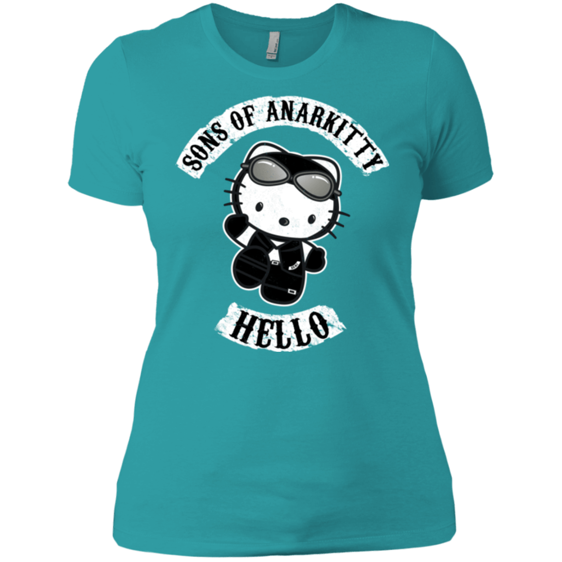 T-Shirts Tahiti Blue / X-Small Sons of Anarkitty Women's Premium T-Shirt