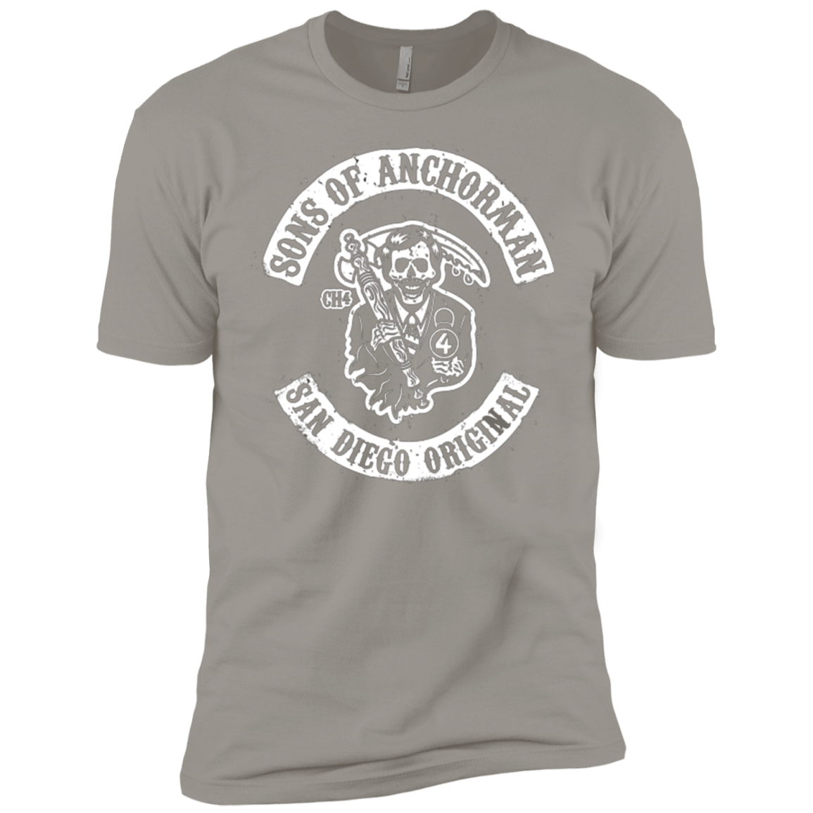 T-Shirts Light Grey / YXS Sons of Anchorman Boys Premium T-Shirt