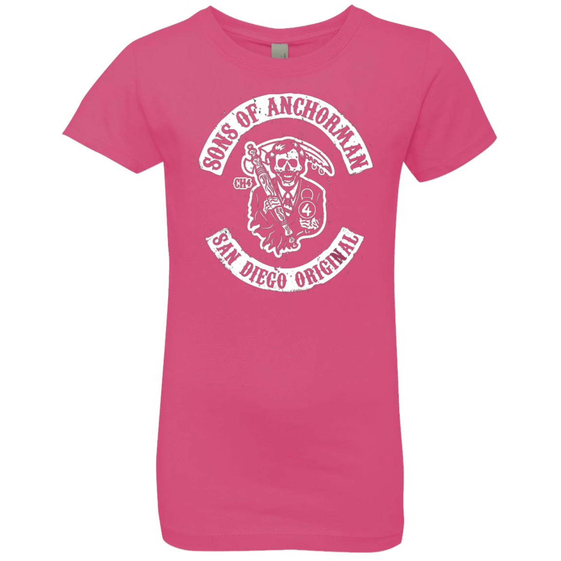 T-Shirts Hot Pink / YXS Sons of Anchorman Girls Premium T-Shirt