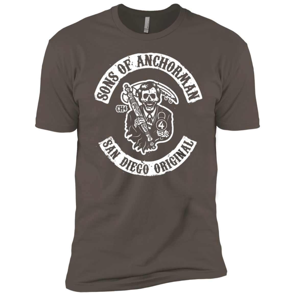 T-Shirts Warm Grey / X-Small Sons of Anchorman Men's Premium T-Shirt