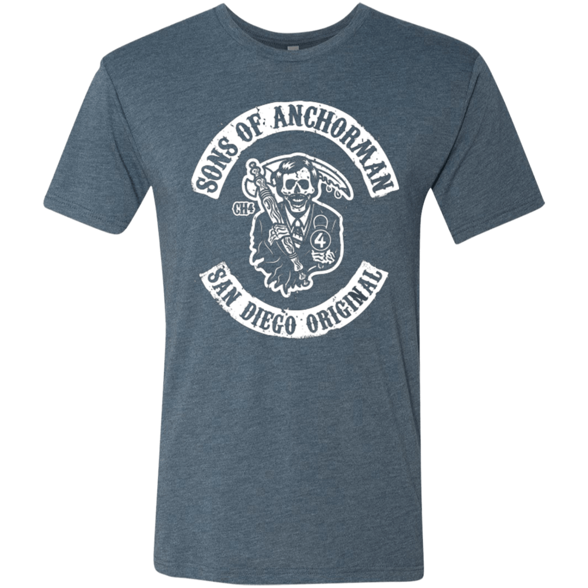 T-Shirts Indigo / Small Sons of Anchorman Men's Triblend T-Shirt