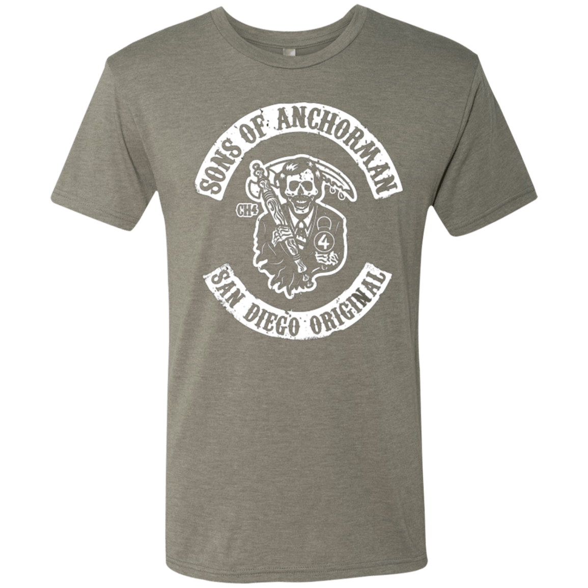 T-Shirts Venetian Grey / Small Sons of Anchorman Men's Triblend T-Shirt