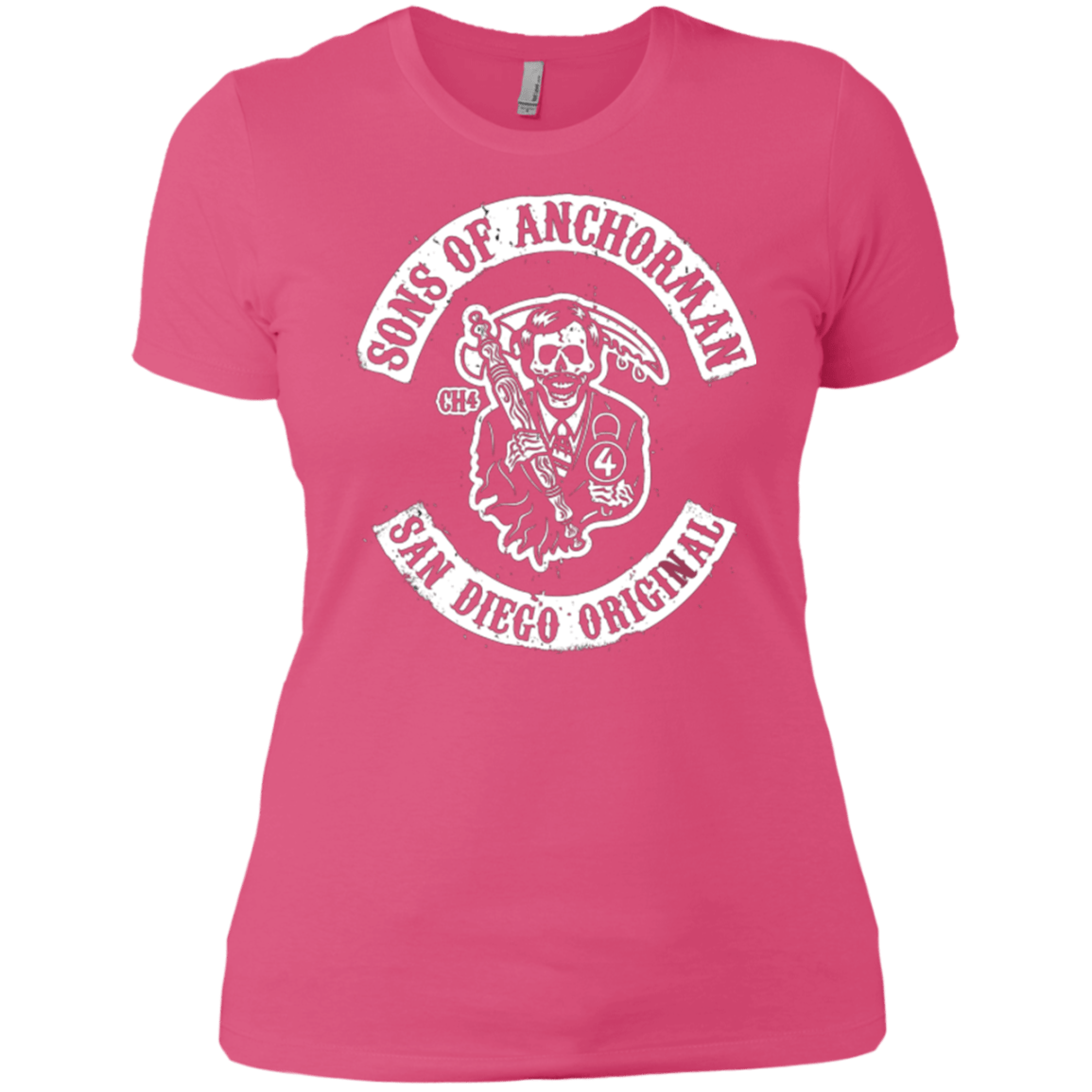 T-Shirts Hot Pink / X-Small Sons of Anchorman Women's Premium T-Shirt