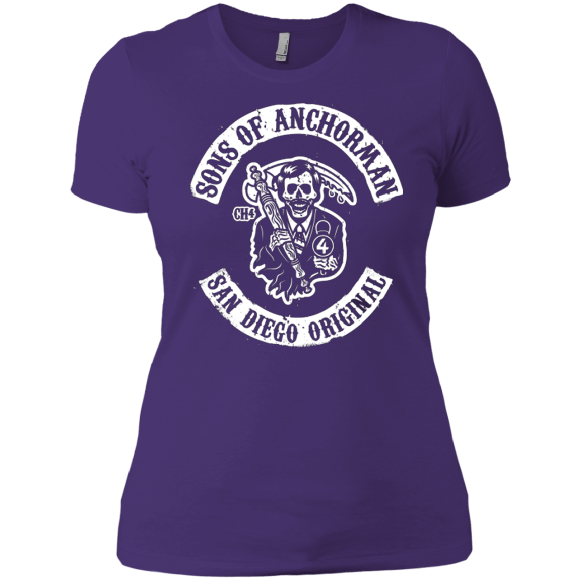 T-Shirts Purple / X-Small Sons of Anchorman Women's Premium T-Shirt