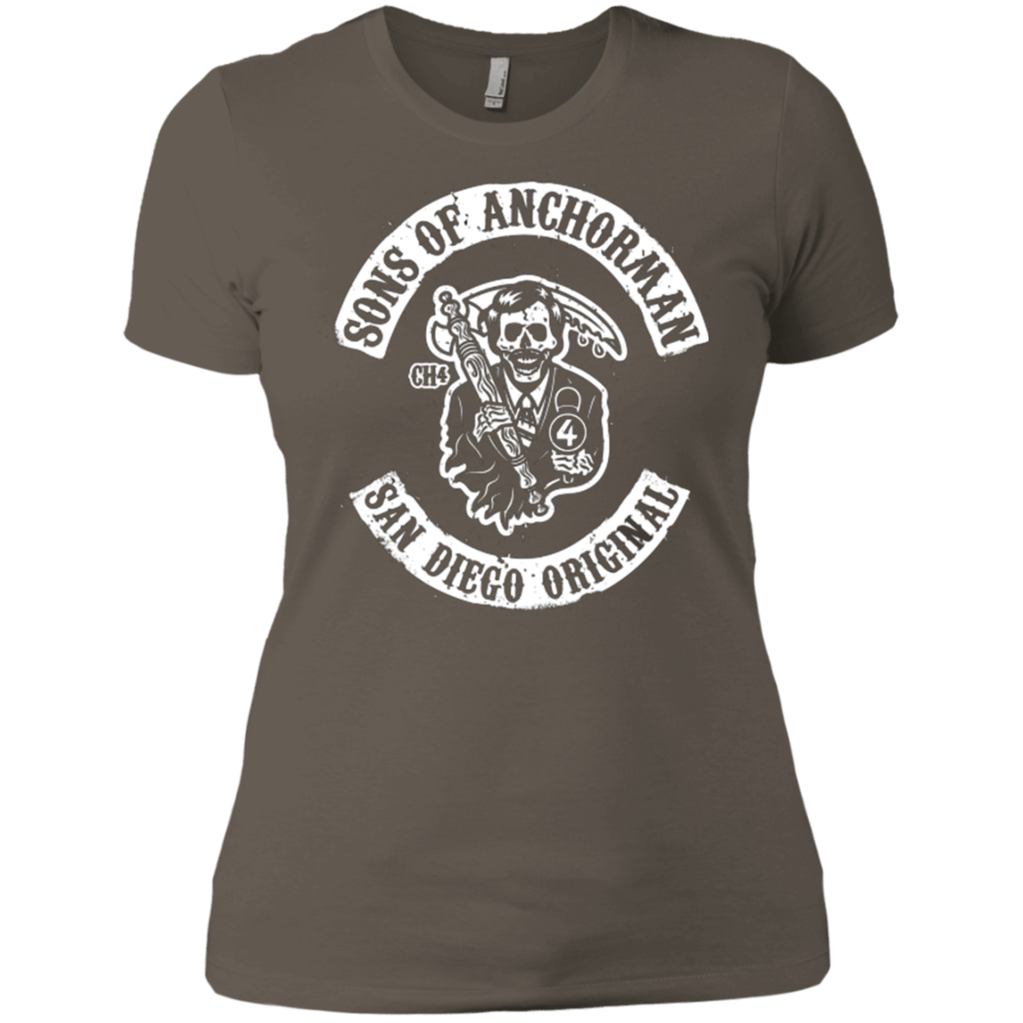 T-Shirts Warm Grey / X-Small Sons of Anchorman Women's Premium T-Shirt