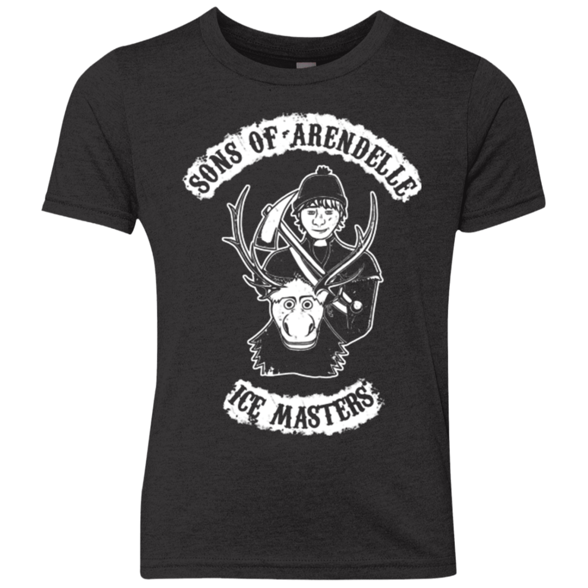 T-Shirts Vintage Black / YXS Sons of Arendelle Youth Triblend T-Shirt
