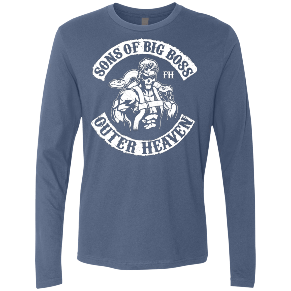 T-Shirts Indigo / Small SONS OF BIG BOSS Men's Premium Long Sleeve