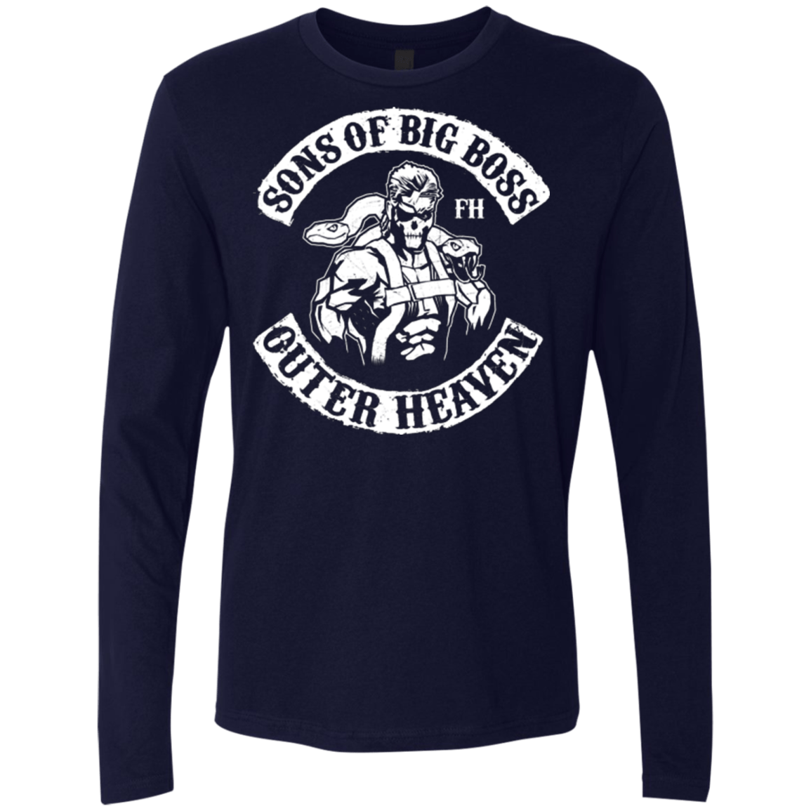 T-Shirts Midnight Navy / Small SONS OF BIG BOSS Men's Premium Long Sleeve