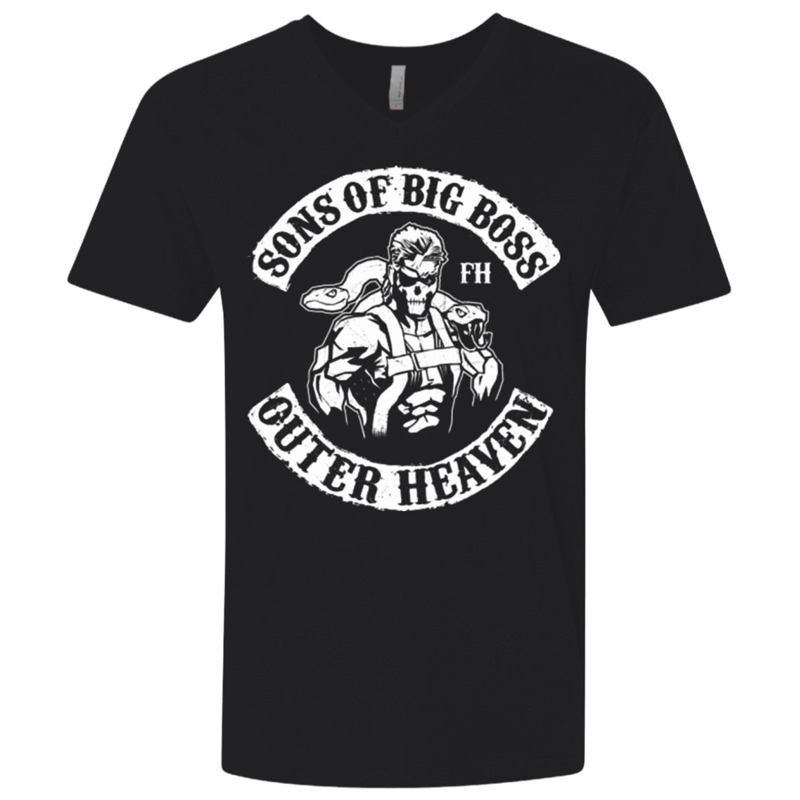 T-Shirts Black / X-Small SONS OF BIG BOSS Men's Premium V-Neck
