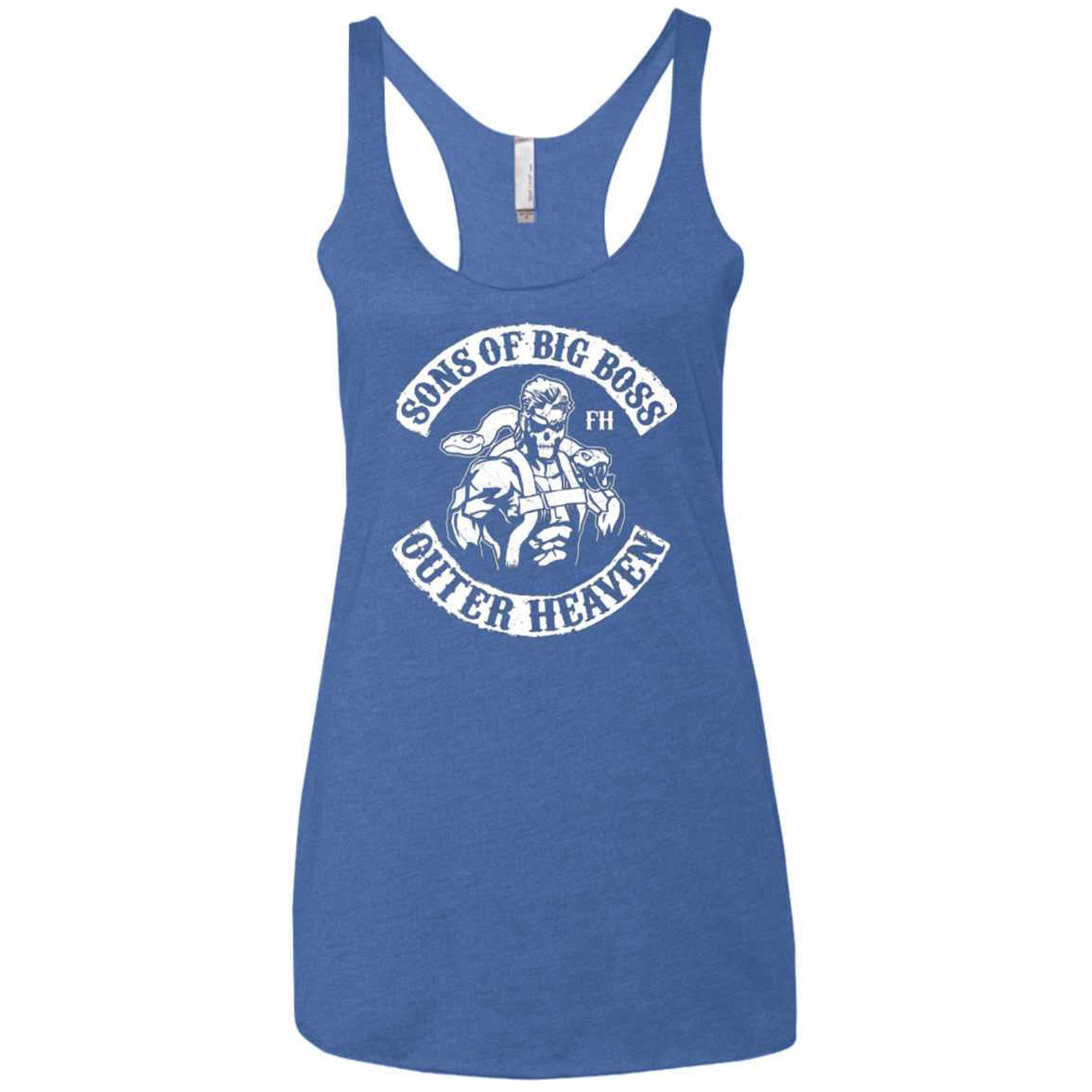T-Shirts Vintage Royal / X-Small SONS OF BIG BOSS Women's Triblend Racerback Tank