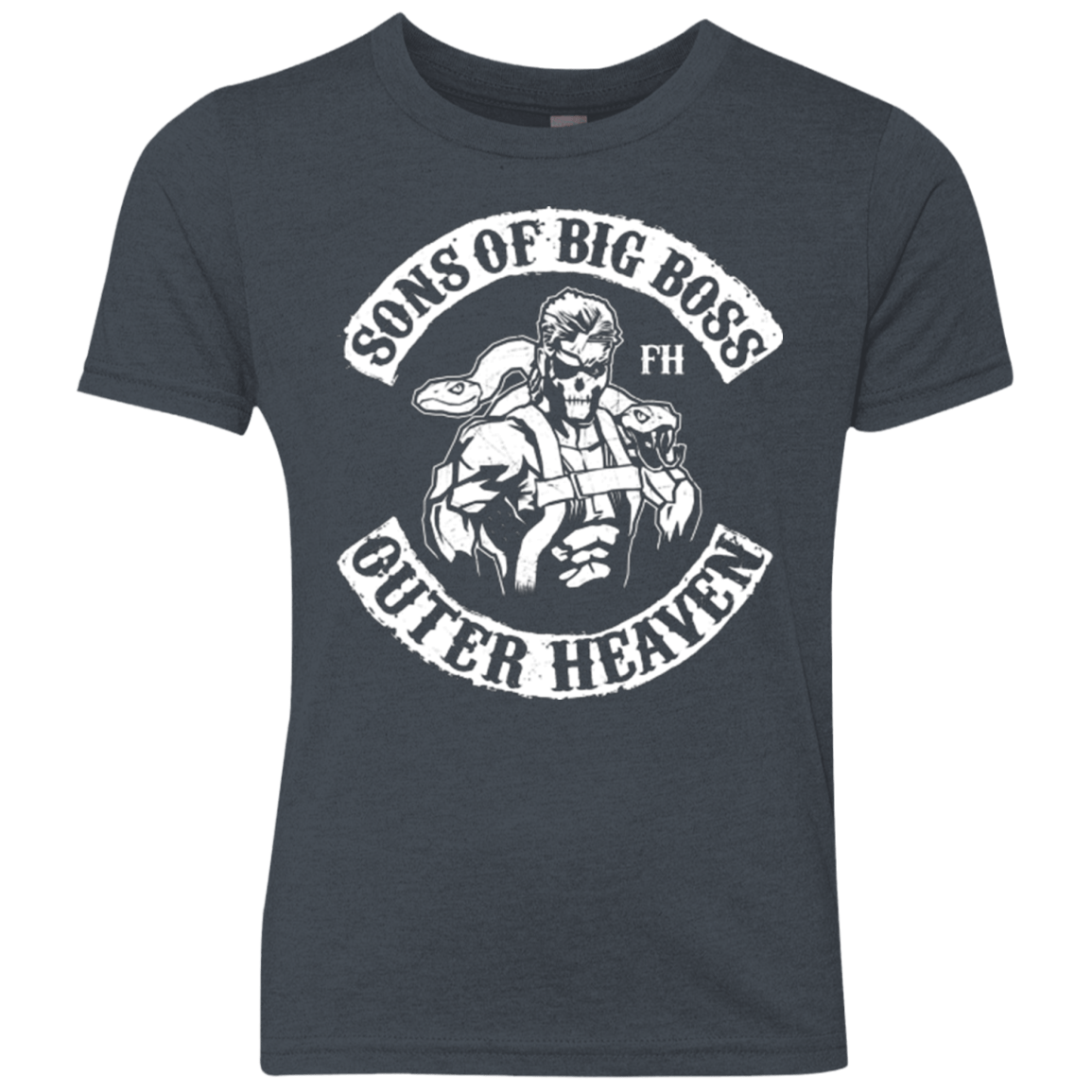 T-Shirts Vintage Navy / YXS SONS OF BIG BOSS Youth Triblend T-Shirt