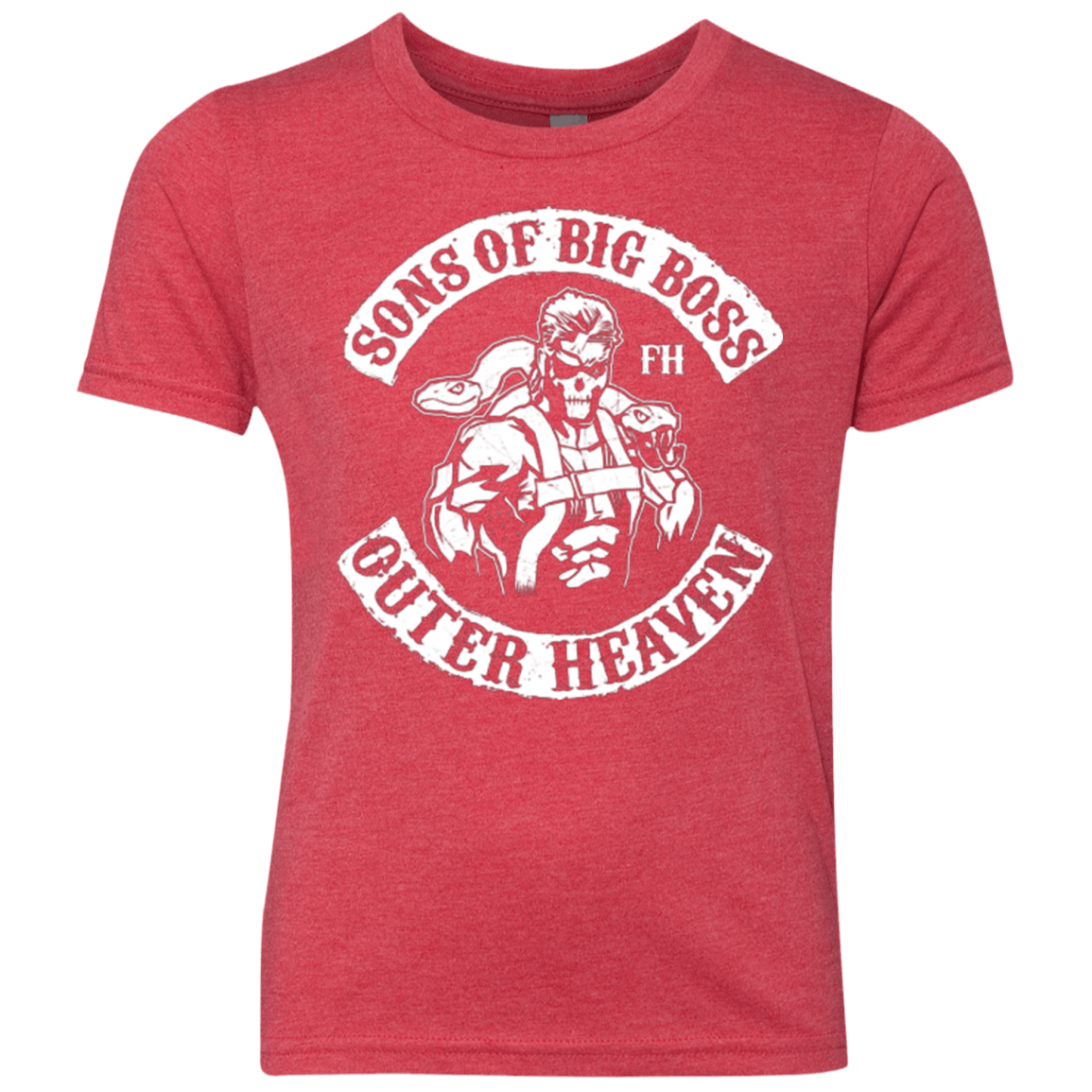 T-Shirts Vintage Red / YXS SONS OF BIG BOSS Youth Triblend T-Shirt