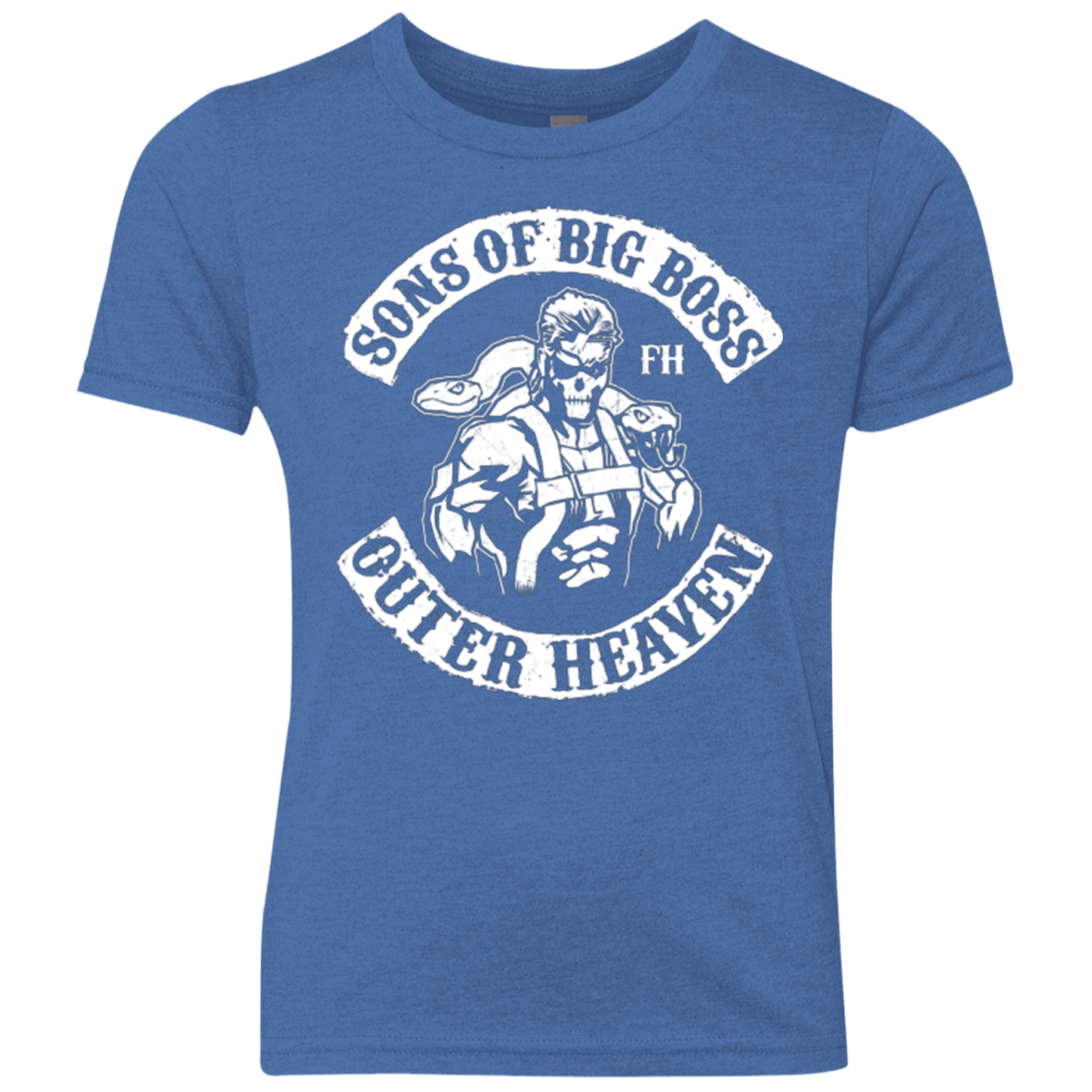 T-Shirts Vintage Royal / YXS SONS OF BIG BOSS Youth Triblend T-Shirt