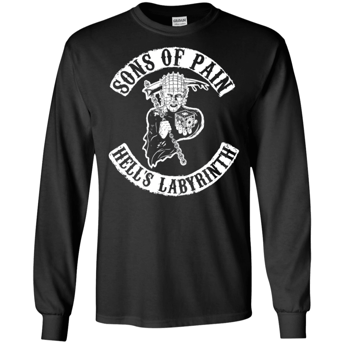 T-Shirts Black / S Sons of Pain Men's Long Sleeve T-Shirt