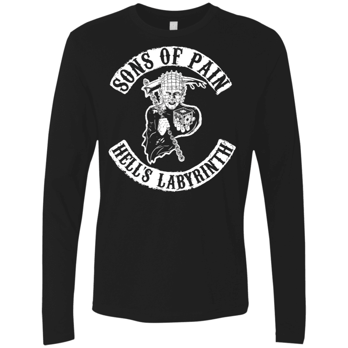 T-Shirts Black / S Sons of Pain Men's Premium Long Sleeve