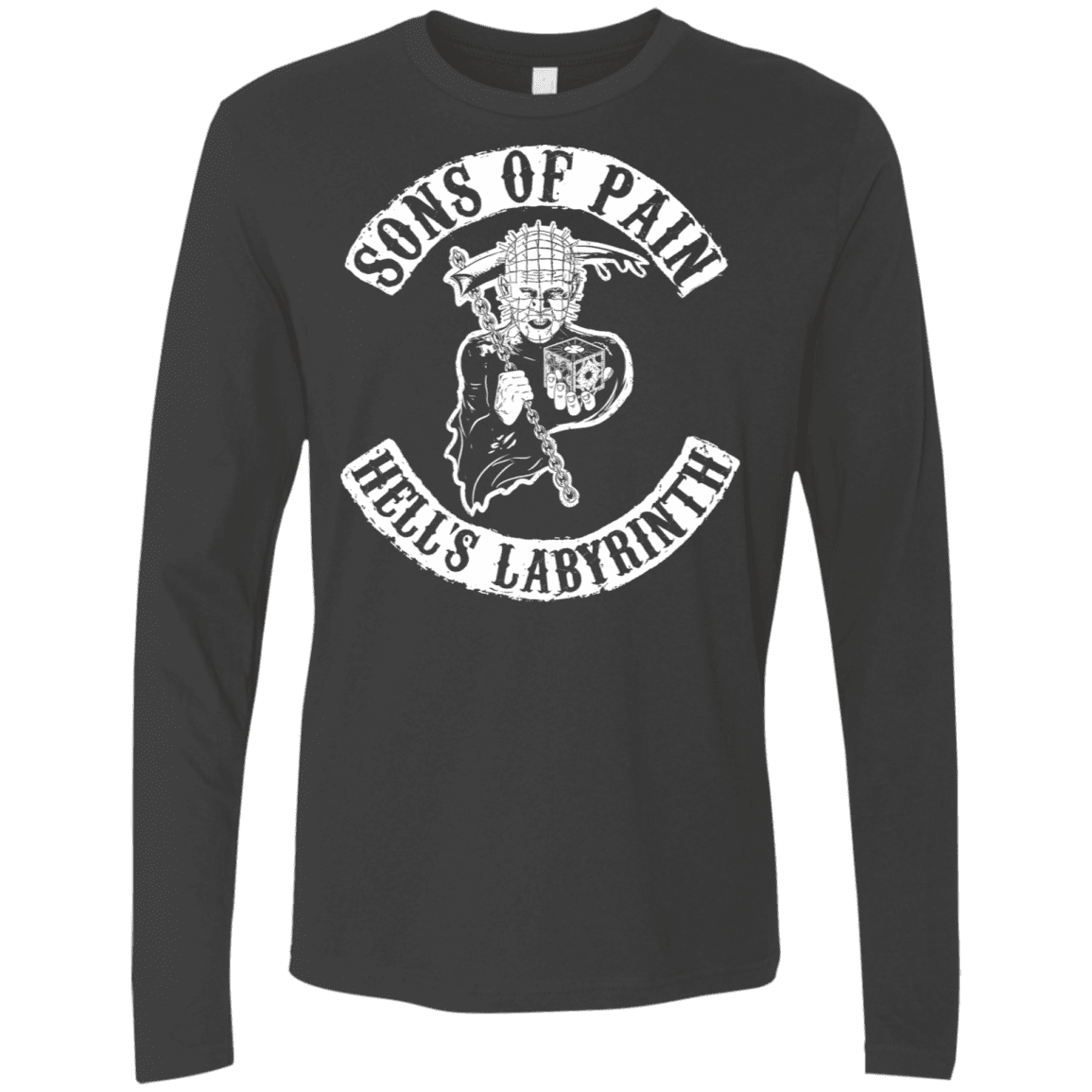 T-Shirts Heavy Metal / S Sons of Pain Men's Premium Long Sleeve