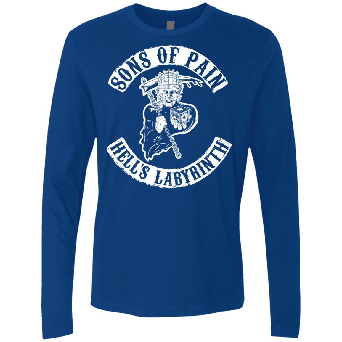 T-Shirts Royal / S Sons of Pain Men's Premium Long Sleeve