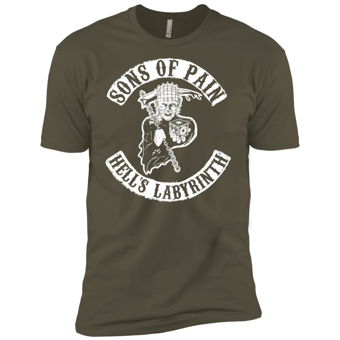 T-Shirts Military Green / X-Small Sons of Pain Men's Premium T-Shirt