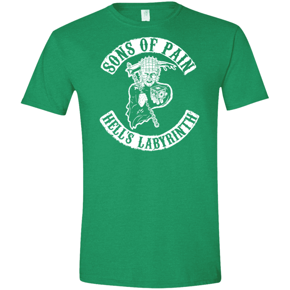 T-Shirts Heather Irish Green / S Sons of Pain Men's Semi-Fitted Softstyle