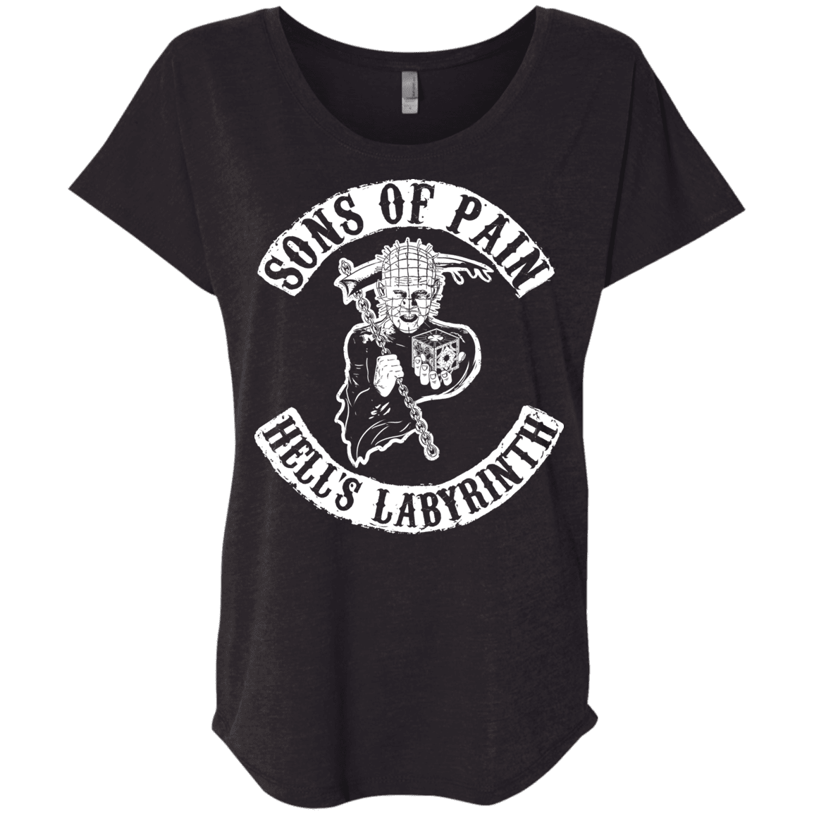 T-Shirts Vintage Black / X-Small Sons of Pain Triblend Dolman Sleeve