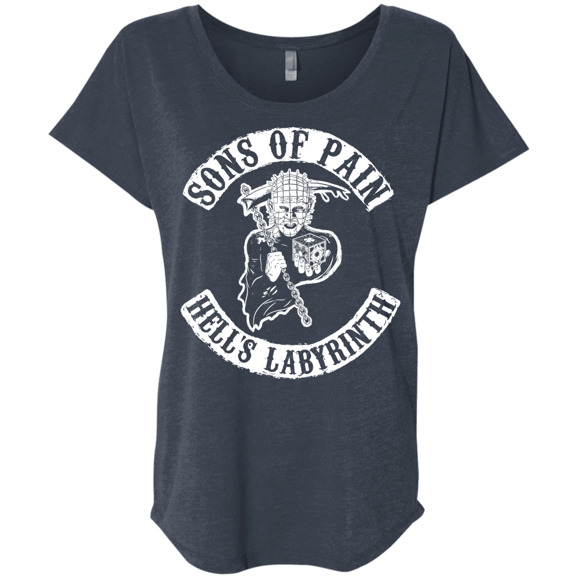 T-Shirts Vintage Navy / X-Small Sons of Pain Triblend Dolman Sleeve