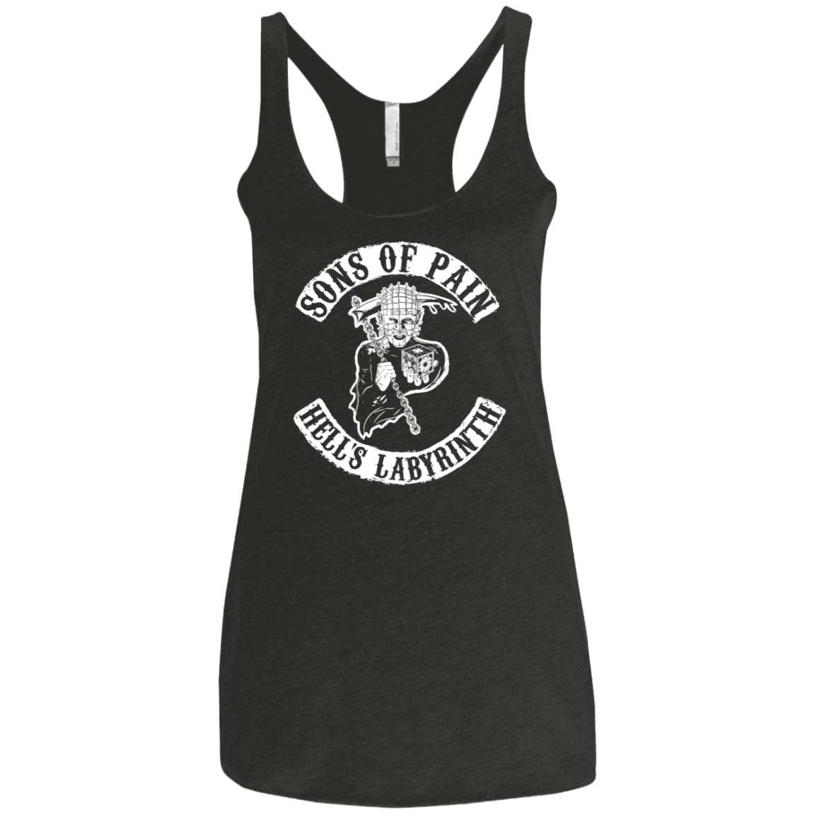 T-Shirts Vintage Black / X-Small Sons of Pain Women's Triblend Racerback Tank