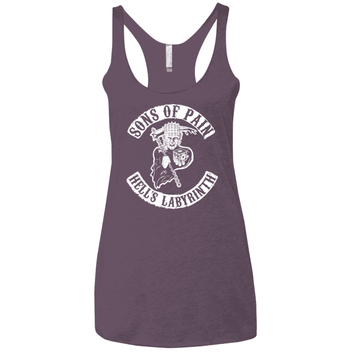 T-Shirts Vintage Purple / X-Small Sons of Pain Women's Triblend Racerback Tank