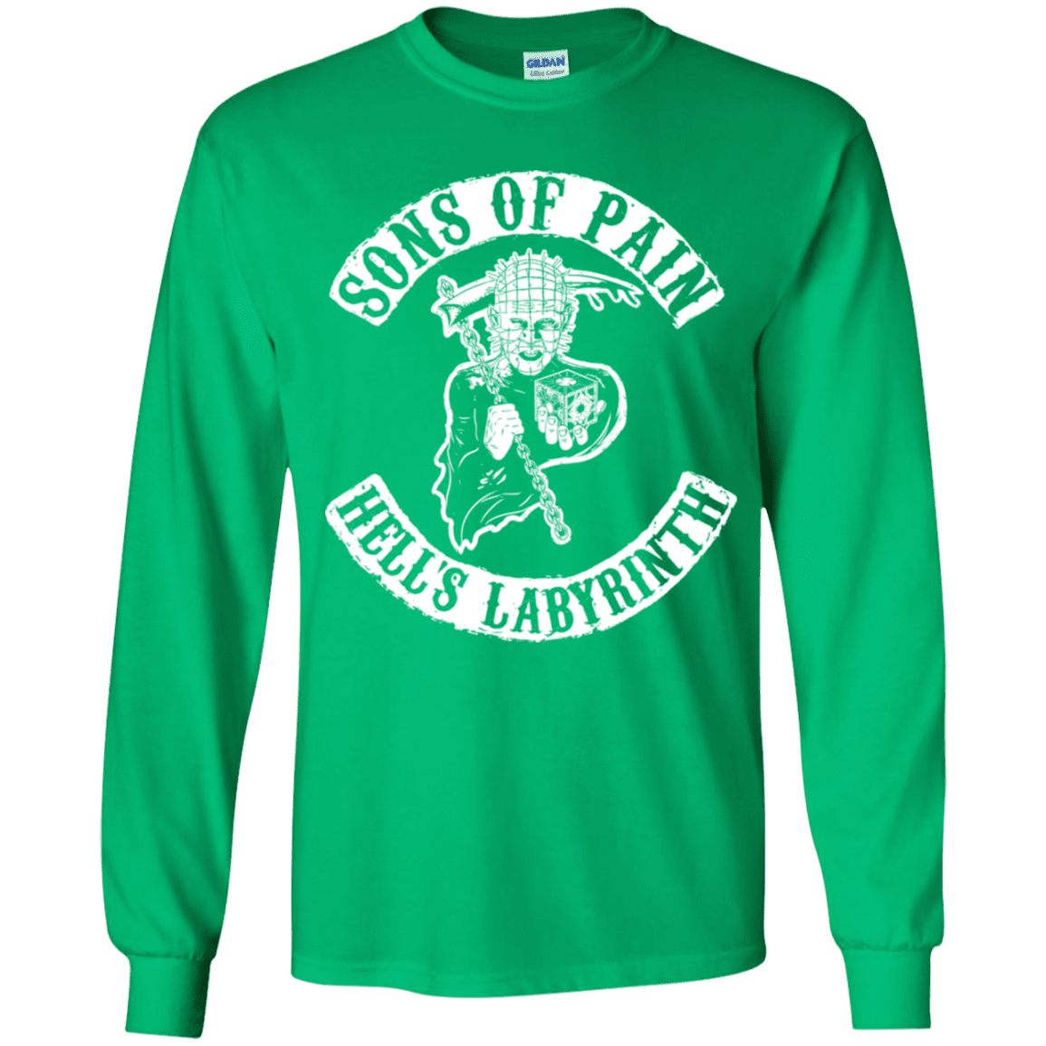 T-Shirts Irish Green / YS Sons of Pain Youth Long Sleeve T-Shirt