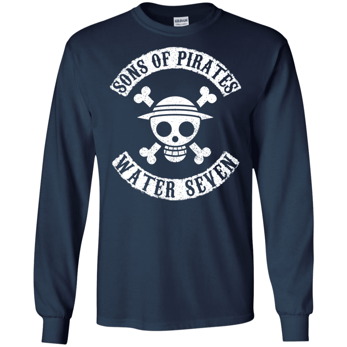 T-Shirts Navy / S Sons of Pirates Men's Long Sleeve T-Shirt