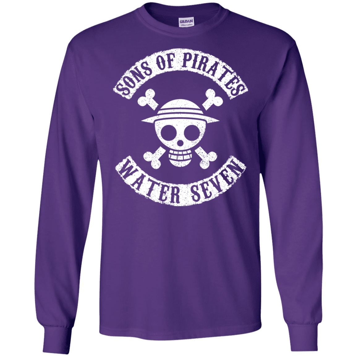 T-Shirts Purple / S Sons of Pirates Men's Long Sleeve T-Shirt