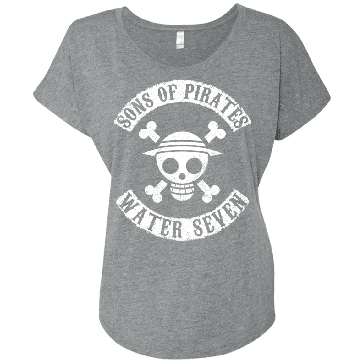T-Shirts Premium Heather / X-Small Sons of Pirates Triblend Dolman Sleeve