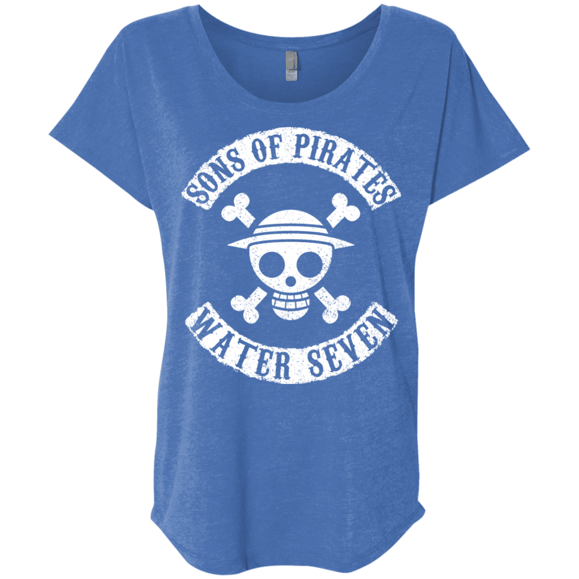 T-Shirts Vintage Royal / X-Small Sons of Pirates Triblend Dolman Sleeve