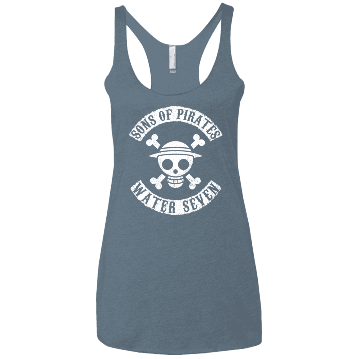 T-Shirts Indigo / X-Small Sons of Pirates Women's Triblend Racerback Tank