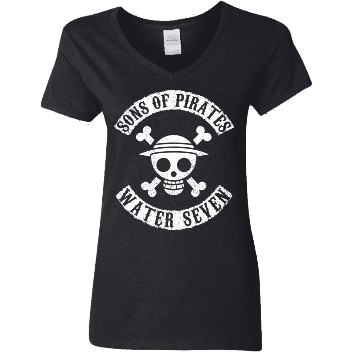 T-Shirts Black / S Sons of Pirates Women's V-Neck T-Shirt