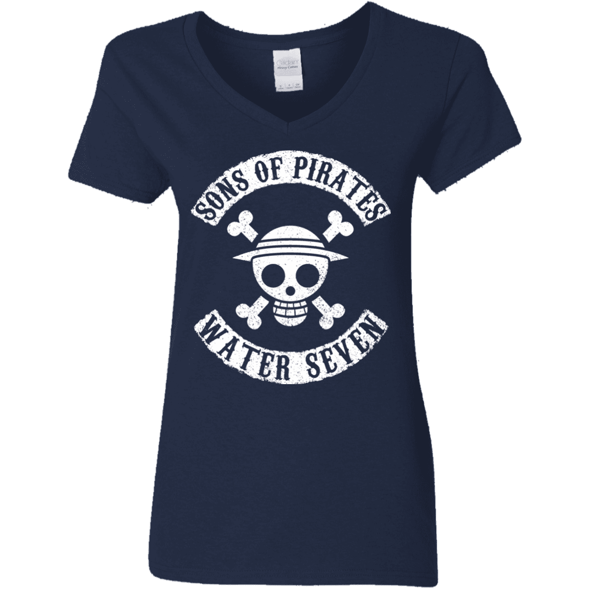 T-Shirts Navy / S Sons of Pirates Women's V-Neck T-Shirt