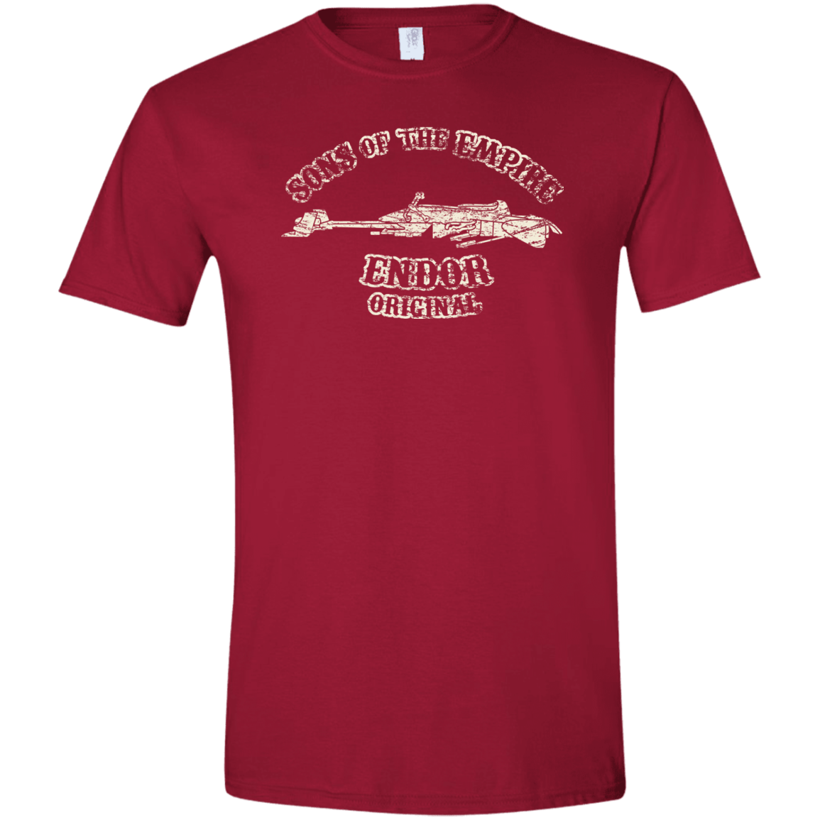 T-Shirts Cardinal Red / S Sons of the Empire Speeder Men's Semi-Fitted Softstyle