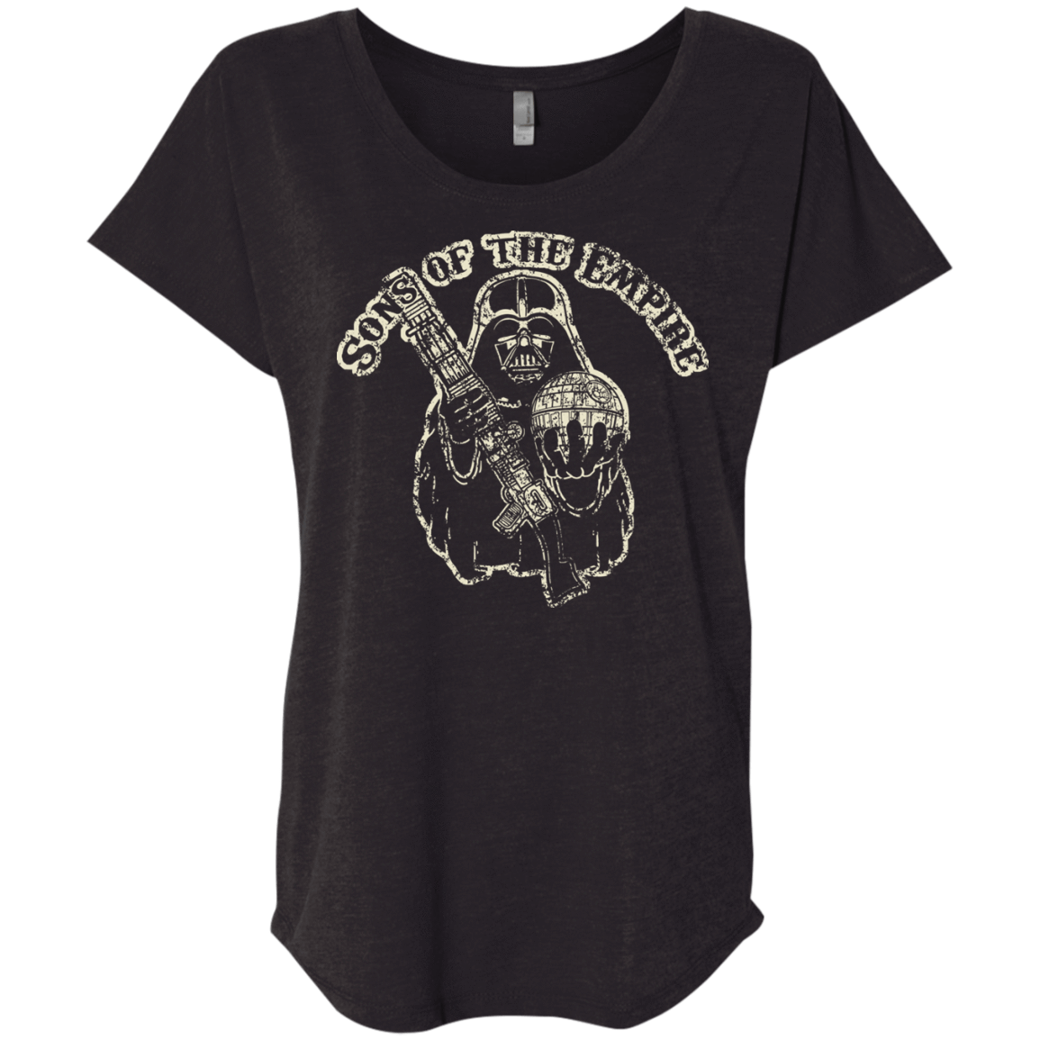 T-Shirts Vintage Black / X-Small Sons of the empire Triblend Dolman Sleeve